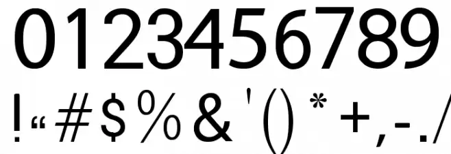 RupeeSan Font OTHER CHARS