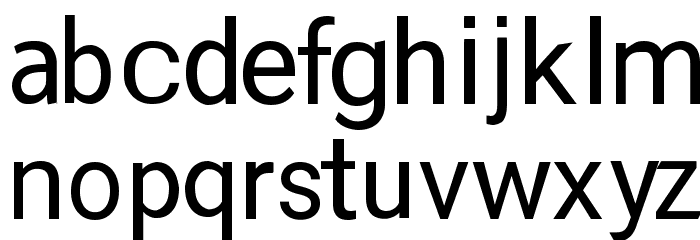 RupeeSan Font LOWERCASE