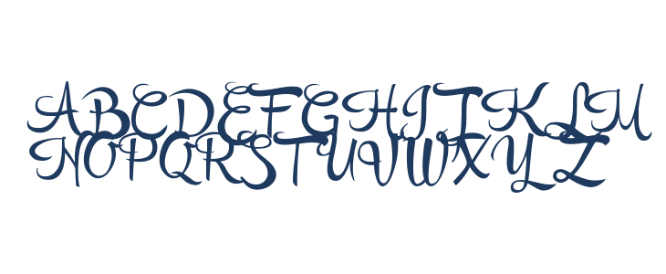 RupsterScriptFree Uppercase