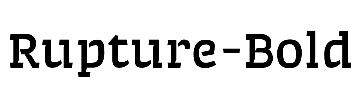 Rupture-Bold  font caratteri gratis