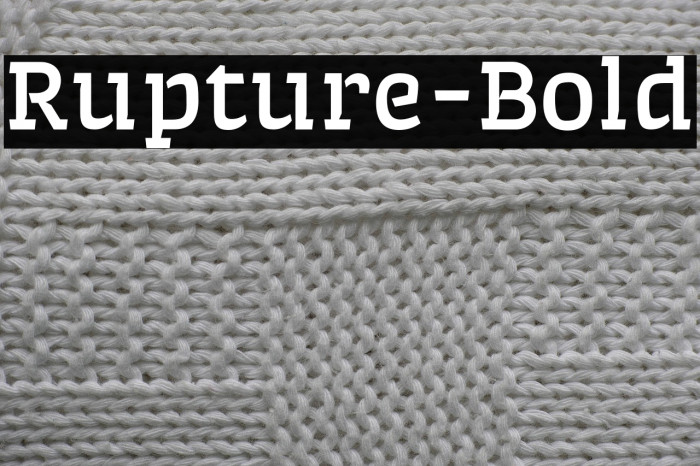 Rupture-Bold Example 1