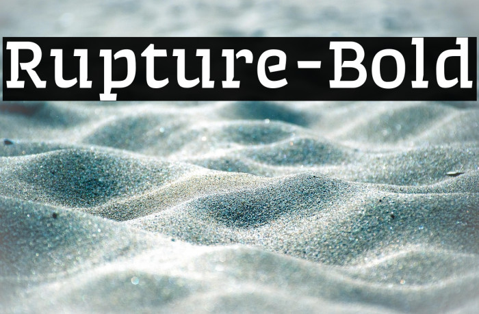 Rupture-Bold Example 2