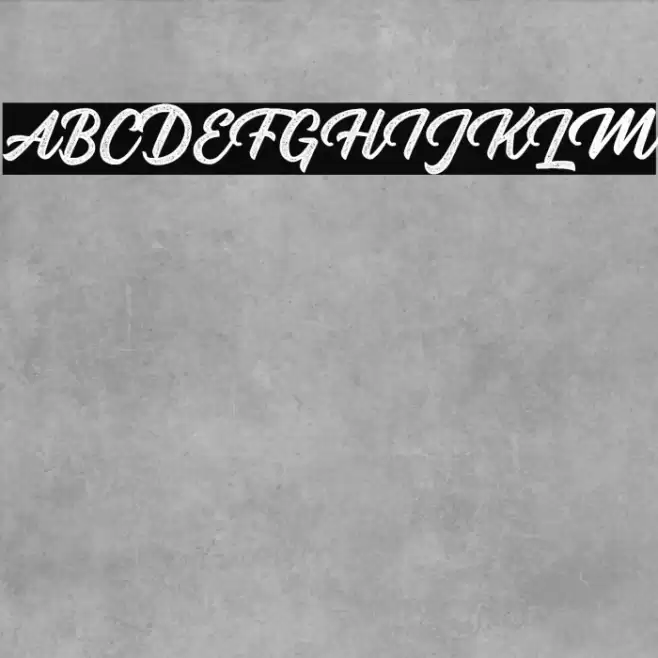 Rupture-Stamp Font examples