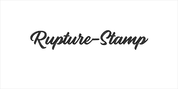 Rupture-Stamp Logo