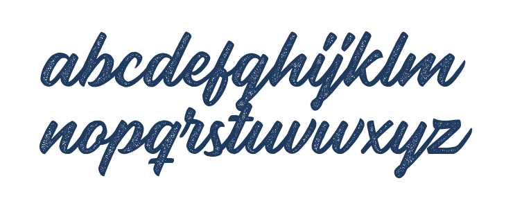 Rupture-Stamp Lowercase