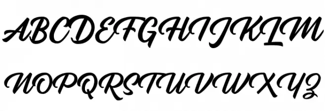 RuptureDEMO Schriftart Groß