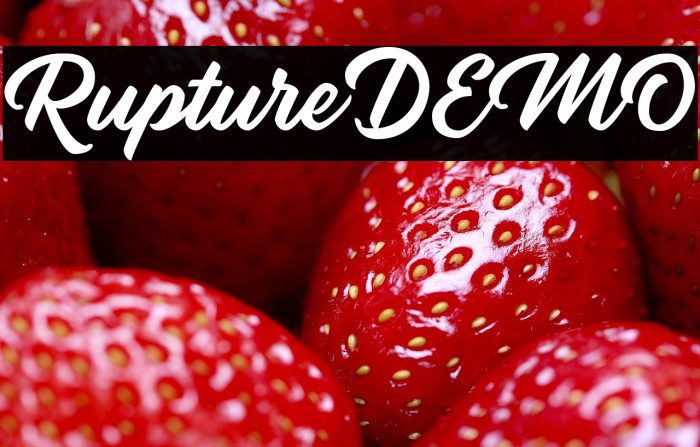 RuptureDEMO Example 1