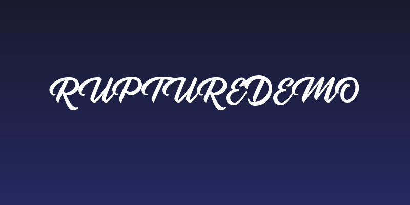 RuptureDEMO Social Header