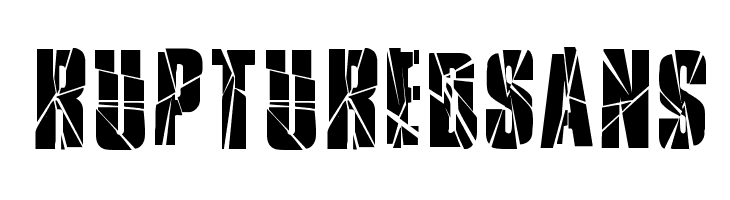 RupturedSans  baixar fontes gratis