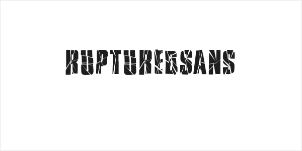 RupturedSans Logo