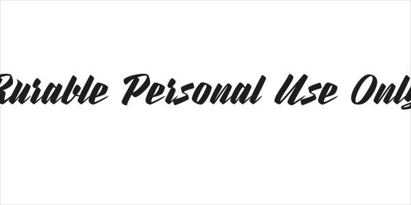 Rurable Personal Use Only Logo