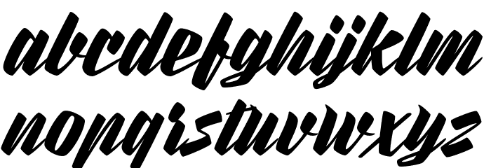 Rurable Personal Use Only Font LOWERCASE