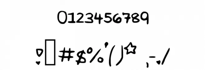 Rurichii Font OTHER CHARS