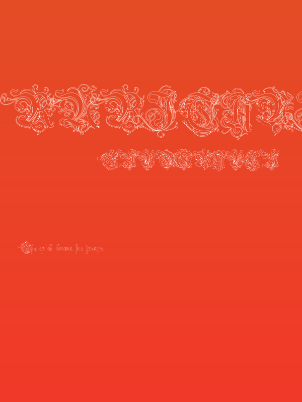 Ruritania-Outline Poster