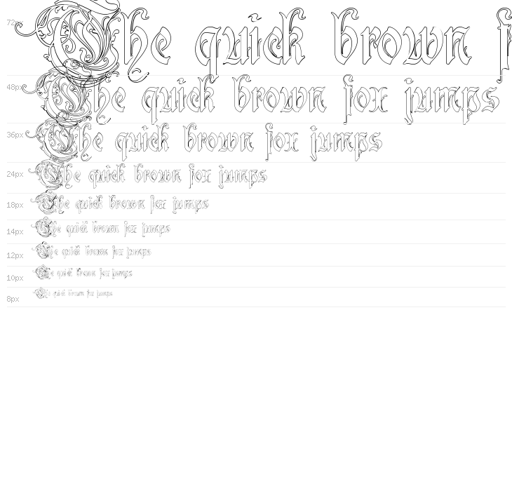 Ruritania-Outline Waterfall