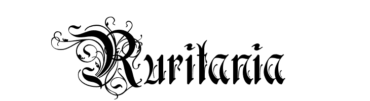 Ruritania फ़ॉन्ट