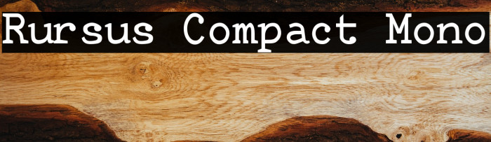 Rursus Compact Mono Example 2