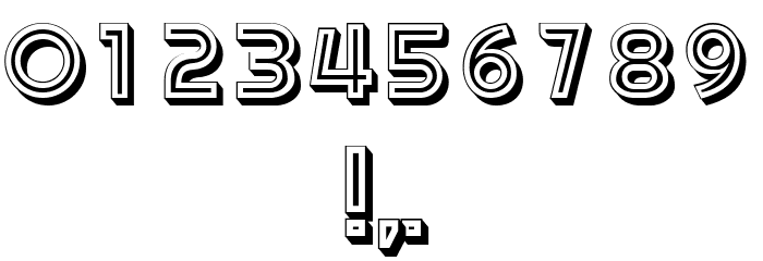 Rush Hour Extra Regular Font OTHER CHARS