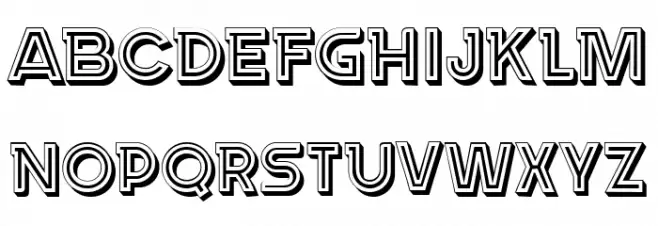 Rush Hour Extra Regular Schriftart Groß