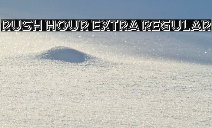 Rush Hour Extra Regular Example 3