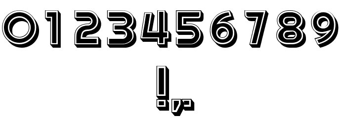Rush Hour Regular Font OTHER CHARS