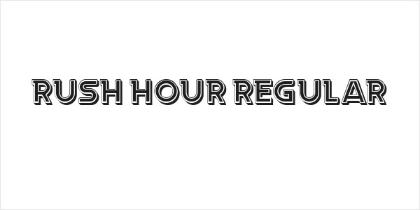 Rush Hour Regular Logo
