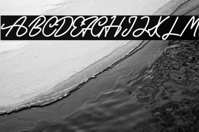 Rush Hour Font examples