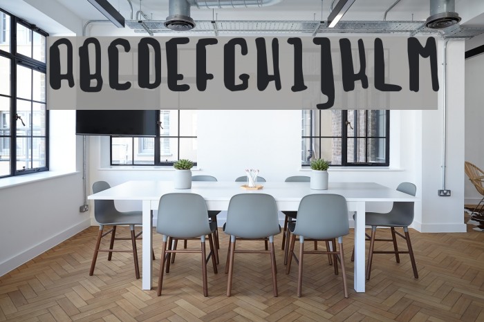 Rush Job Normal Font examples