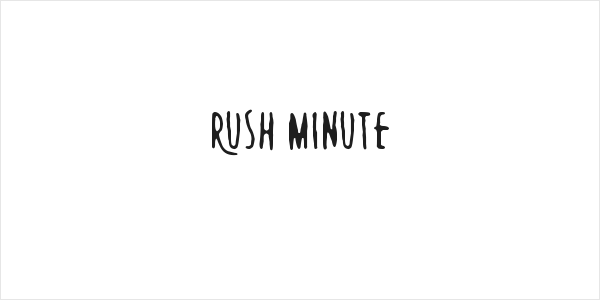 Rush Minute Logo