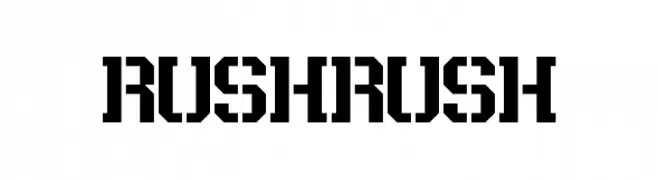 Rush Rush  Free Fonts Download