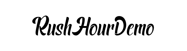RushHourDemo  baixar fontes gratis