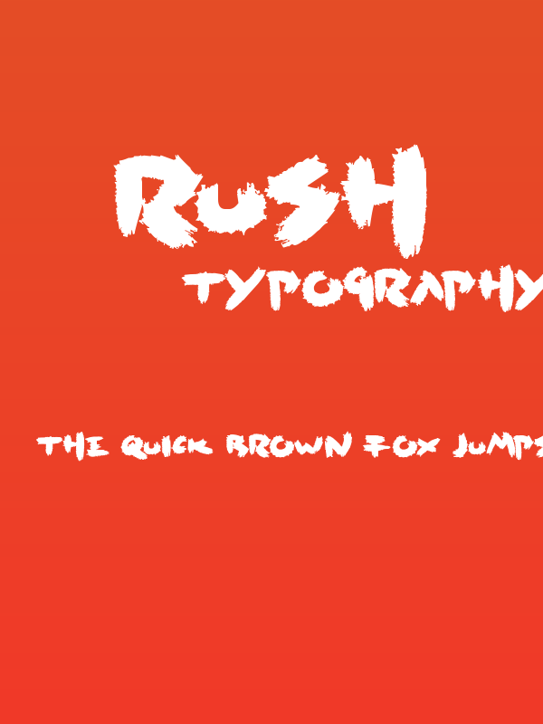 Rush Poster