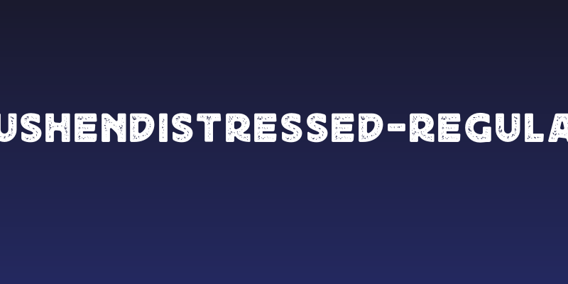 RushenDistressed-Regular Social Header