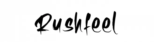 Rushfeel  Скачать бесплатные шрифты