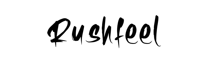 Rushfeel  Descarca Fonturi Gratis