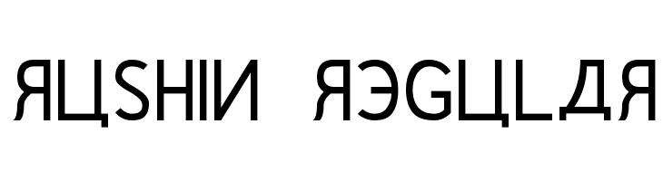 Rushin Regular  Free Fonts Download