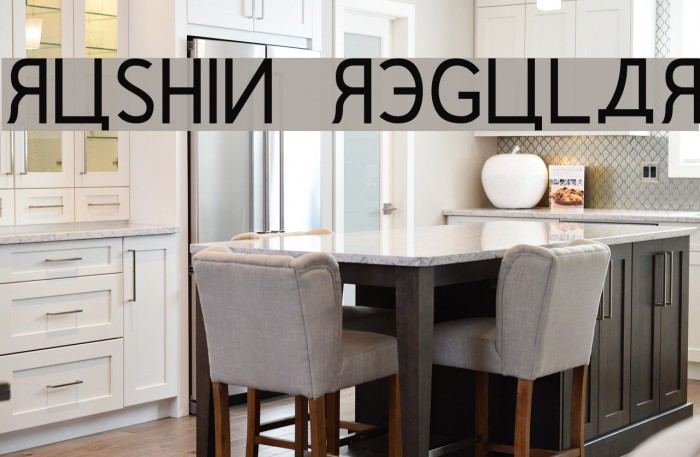 Rushin Regular Font examples