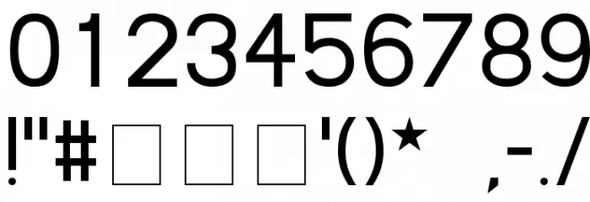 Rushin Font OTHER CHARS