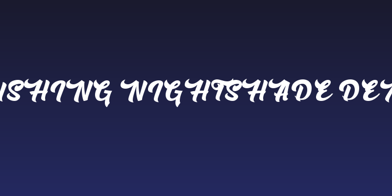 Rushing Nightshade DEMO Social Header