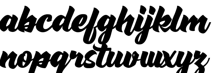 Rushing Nightshade DEMO Polices MINUSCULES