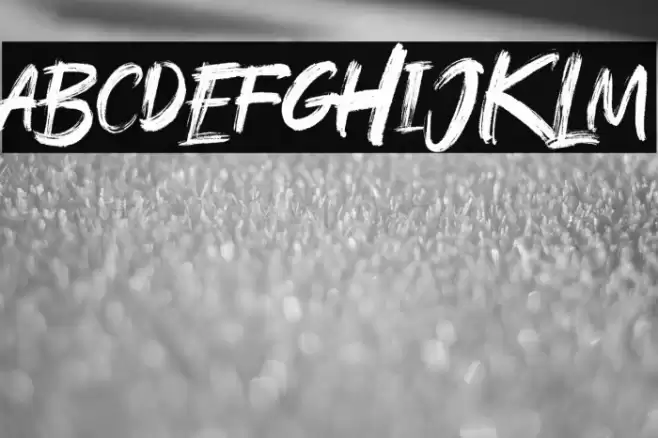 Rushink DEMO Font examples