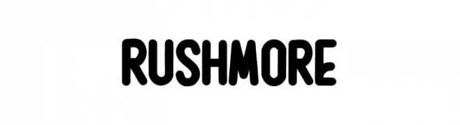 Rushmore  Frei Schriftart Herunterladen
