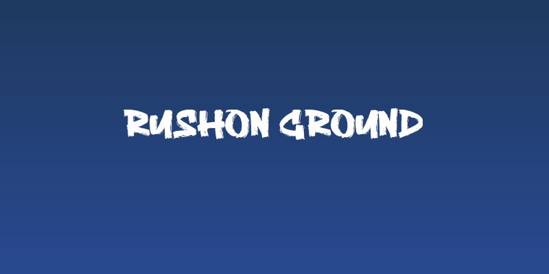 Rushon Ground Social Header