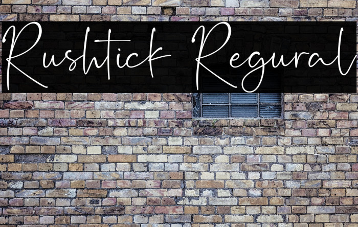 Rushtick Regural Example 1