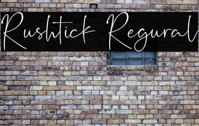 Rushtick Regural Example 1