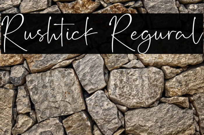 Rushtick Regural Example 2