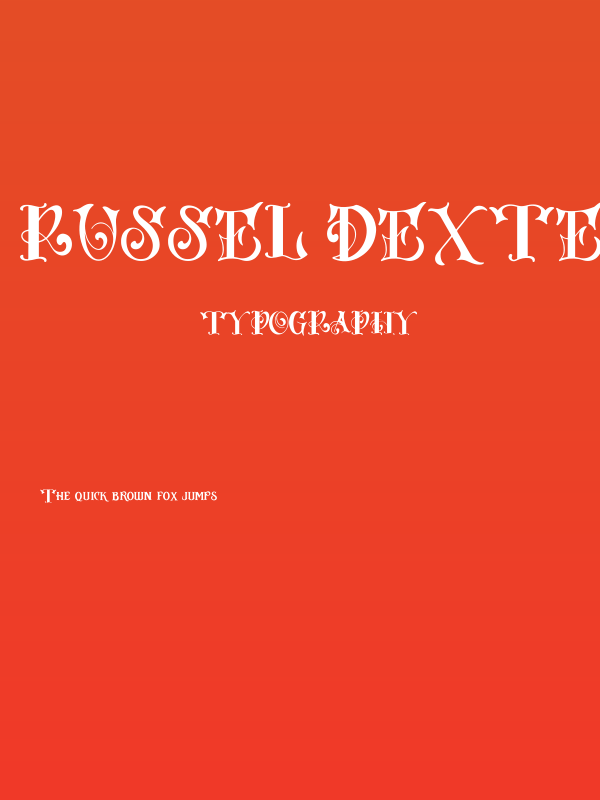 Russel dexter Poster