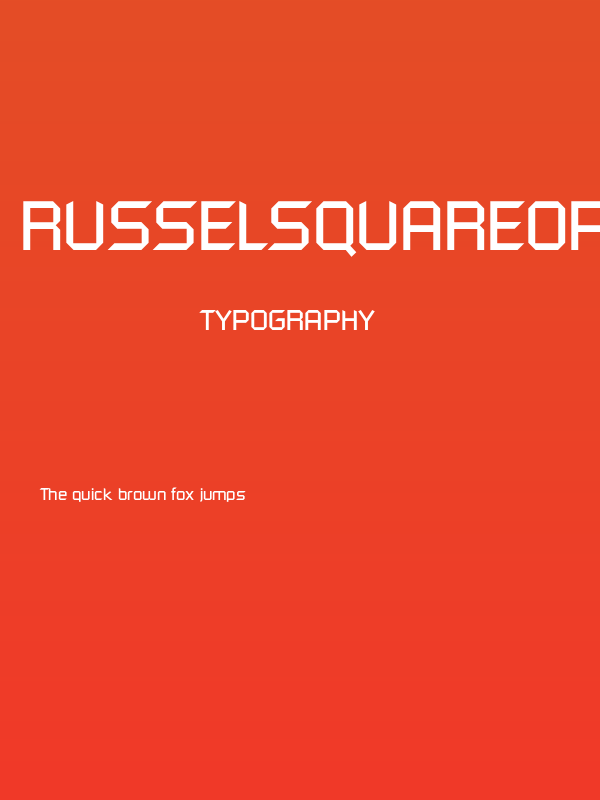 RusselSquareOpti Poster
