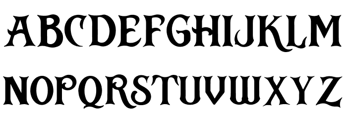 Russeldexter Font LOWERCASE