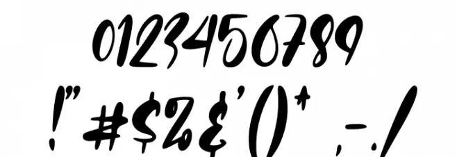 Russeline Font OTHER CHARS